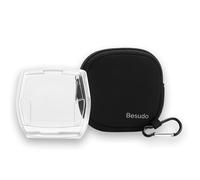 Besudo Bosch Intuvia - Custodia protettiva per display con custodia protettiva in neoprene, per unità di comando Bosch Intuvia, 100% trasparente e impermeabile, con moschettone e accessori per bici