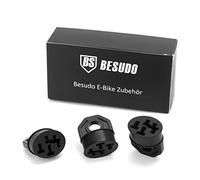 Besudo Protezione da contatto per batteria Bosch e-bike - [set da 3 pezzi) - Copertura di protezione da contatto - Copertura batteria Ebike - Copertura ideale per protezione -3