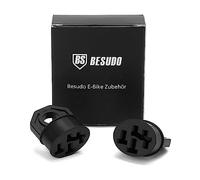 Besudo Set di 2 tappi di protezione per batteria Bosch E-Bike - [Set da 2] - Protezione da contatto - Copertura per batteria elettrica - Copertura ideale per la protezione da pioggia, polvere