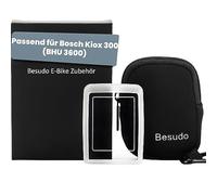 Besudo Set di custodie protettive per display Bosch Kiox 300 con custodia protettiva per display per e-bike Display Bosch Kiox 300 da graffi e urti - Protezione per computer da bicicletta Cover-36-KB