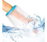BESUMYN Copertura impermeabile per getto a mano per doccia: protezione per getto e bendaggio per il bagno, copertura per calco in gesso trasparente e medicazione