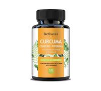 BeSwiss Bio Curcuma e Piperina 95% 130 Pc