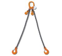 BETA 8097 D8-3 - Pendente per sollevamento con ganci accorciatori catena a 2 bracci, grado 8