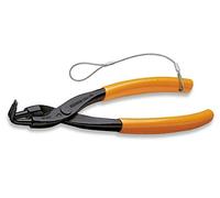Beta 1034HS 170 - Pinze a becchi piegati a 90° per anelli elastici di sicurezza, per fori manici ricoperti in PVC H-SAFE