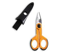 Forbici Per Elettricisti Lame Dritte In Acciaio Inossidabile Con Microdentatura,