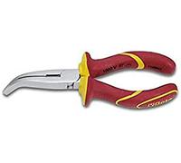Beta Tools Pinze a becchi piatti piegati 1164MQ 160 isolate 1000V