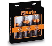 Beta 1169BM/D3 - Assortimento di 1 pinza universale, 1 pinza becchi mezzotondi l