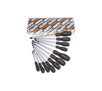 Beta 1243/S11 - Set 11 Giraviti a Battere Intaglio e Phillips, Testa Acciaio, Impugnatura Bimateriale Evox - Utensili Robusti per Officina e Lavori Pesanti