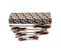 Beta 1260/S6 - Serie di 6 giravite per viti a testa con intaglio (art. 1260)