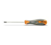 Beta 1298RTX 25 - Chiavi maschio con impugnatura, per viti con impronta tamper resistant Torx cromate, punte nere