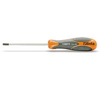 Beta 1298RTXK 10 - Chiavi maschio con impugnatura, per viti con impronta tamper resistant Torx cromate, punte nere