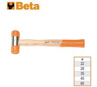 BETA 1390 Mazzuola Martello con Battenti in Plastica Professionale Manico Legno