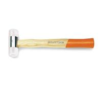 Mazzuola con battenti in Nylon Beta 1390N 28 diametro 28 mm manico in legno