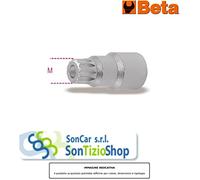 BETA 1494XZN 16 - Chiave a bussola maschio con profilo XZN per tappi olio motore