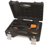 Beta 1697 30 - Livella laser a croce 30 metri, raggio verde con supporto magnetico e morsetto da parete in valigetta