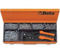 Beta 1741B/C5 - Rivettatrice 1741B con assortimento di 700 rivetti in alluminio