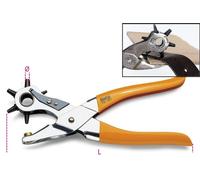 Beta Tools Pinza fustellatrice foratrice 1762 210 mm Ø 2-4,5 per cinture pelle cuoio