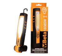Beta 1838SW Lampada Torcia Portatile Snodabile Doppio LED Ricarica Wireless [EEK: A+++]