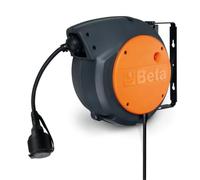 Beta 1844 15-H07/SCK - Avvolgitore automatico con cavo 3Gx1,5 mm² con presa SCHUKO, staffa orientabile, protezione termica