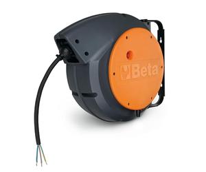 Beta 1845 12-H05 - Avvolgitore automatico con cavo 3Gx2,5 mm², staffa orientabile, protezione termica