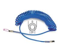 Beta Tools Spirali in poliuretano Mod. 1915C - 95 Shore - Estensibili fino a 12 m - 8x12