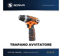 Beta 1972/12 - Trapano Avvitatore a Percussione 12V, Ultracompatto, 2 Velocità,