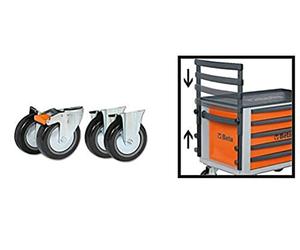 Beta 2300ST/KIT - Kit con quattro ruote e maniglione per rsc23t