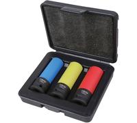 Beta 3 BUSSOLE PER DADI RUOTE POLIMERICI 17-19-21 mm IN VALIGETTA 1/2" MODELLO720LC/C3