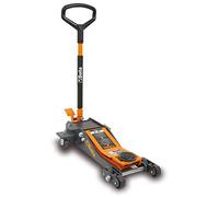 Sollevatore idraulico auto BETA TOOLS 3030/2T ribassato portata 2Ton con 6 ruote