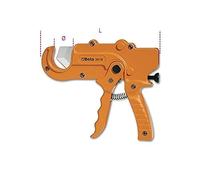 CESOIA TAGLIATUBI TAGLIATUBO BETA 341 341B A CRICCHETTO PER TUBI IN PLASTICA