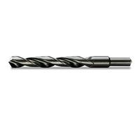 Beta 410A 15,00 - Punte elicoidali cilindriche serie corta in acciaio HSS rullate brunite con codolo ridotto di 13mm