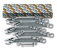 Beta 42/S26 - Set di 26 Chiavi Inglesi Combinate Reversibile, Professionali con Supporto Compatto, Pratico, Facile da Trasportare, Bloccaggio Sicuro delle Chiavi