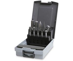 Beta 426MD/SP10 - Serie di 10 lime rotative in metallo duro per acciaio e acciaio Inox