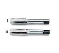 Beta 433 8X0,75 - Serie di 2 maschi a mano sgrossatore e finitore passo fine in acciaio al cromo