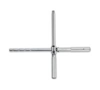 BETA 610X/4 - Chiave a Croce Dinamometrica Professionale per Gommisti con 4 Valori Preimpostati di Coppia 90-120 Nm, Attacco Quadro Maschio 1/2"