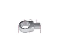 BETA 653 9X12-18 - Chiavi poligonali per barre dinamometriche con attacco rettangolare