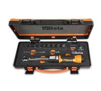 Beta 666/C2 Set Chiave dinamometrica 5-25Nm Zero-Reset con bussole in cassetta -