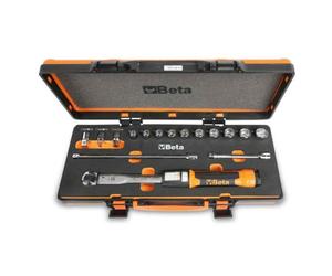 Beta 666/C5 Set Chiave dinamometrica 10-50Nm Zero-Reset con bussole in cassetta