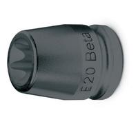 Beta 720FTX 18 - Chiavi a bussola per viti con profilo Torx con attacco quadro femmina 1/2" fosfatate