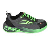 BETA 7341V - Scarpe Antinfortunistiche Renegade in Tessuto Intrecciato Resistente e Traspirante con Dettagli Verdi, Taglia 48