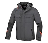 Beta 7669N - Giacca Da Lavoro Leggera Multitasche Elasticizzata, Resistente All’acqua, Antivento, Traspirante E A Rapida Asciugatura, Con Cappuccio A Scomparsa E Maniche Staccabili, Taglia L