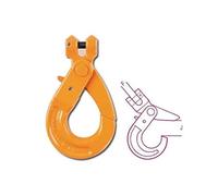 Beta 8058R 2,0 - Gancio per sollevamento tipo self-locking a forcella acciaio legato ad alta resistenza grado 8