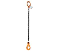 Beta 8091SL D8-2 - Pendente per Sollevamento, Catena 1 Braccio con Gancio Self-Locking Grado 8, Lunghezza 2M, Capacità di Carico 2 t