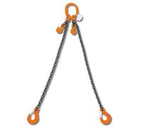 Beta 8097 D6-1 - Pendente per sollevamento con ganci accorciatori catena a 2 bracci, grado 8