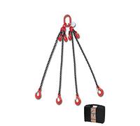 Beta 8098 D6-2 - Pendente per Sollevamento, Catena 4 Bracci Grado 8 con Ganci Accorciatori, Lunghezza 2M, Capacità Carico 2,36 t