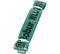 Beta 8153 1-T2 - Braca per sollevamento 2t verde nastro piatto a due strati, asole rinforzate, poliestere alta tenacità (PES)