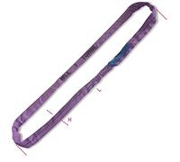 Beta 8170 2-T1 - Braca per sollevamento 1t nastro ad anello continuo, viola tessuto in poliestere ad alta tenacità (PES)