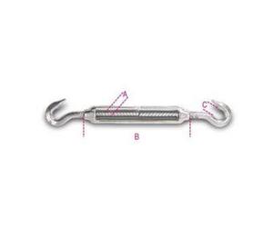 Beta 8207 M12 - Tenditore a due ganci inox AISI 316