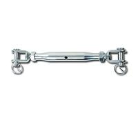 Beta 8210 M12 - Tenditore a due forcelle con canaula a tubo inox AISI 316