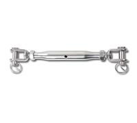 Beta 8210 M14 - Tenditore a due forcelle con canaula a tubo inox AISI 316
